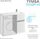 Миниатюра изображения товара Тумба под умывальник Акватон Лондри 40 (1A236001LH010)