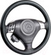 Миниатюра изображения товара Оплетка на руль Autoprofi SAM-300 BK (M)