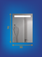 Миниатюра изображения товара Зеркало Cersanit Led 010 50x70 / KN-LU-LED010-50-b-Os