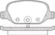 Миниатюра изображения товара Тормозные колодки AP 05P872