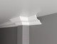 Миниатюра изображения товара Плинтус потолочный Decor-Dizayn DD504 (115x115x2000)