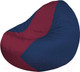 Миниатюра изображения товара Бескаркасное кресло Flagman Classic К2.1-119 (бордовая/темно-синий)