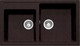 Миниатюра изображения товара Мойка кухонная Longran Classic CLS860.500 20 (марон)