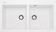 Миниатюра изображения товара Мойка кухонная Longran Amanda AMG860.500 20 (альпина)
