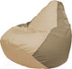 Миниатюра изображения товара Бескаркасное кресло Flagman Груша Медиум XL Г1.1-136 (светло-бежевый/темно-бежевый)