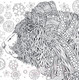 Миниатюра изображения товара Раскраска-антистресс Эксмо Хюгге. Самая уютная раскраска