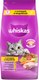 Миниатюра изображения товара Сухой корм для кошек Whiskas Вкусные подушечки с нежным паштетом с курицей и индейкой (5кг)
