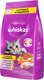 Миниатюра изображения товара Сухой корм для кошек Whiskas Вкусные подушечки с нежным паштетом с курицей и индейкой (5кг)