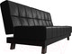 Миниатюра изображения товара Диван Лига Диванов Винсент 182 (экокожа, черный)