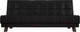 Миниатюра изображения товара Диван Лига Диванов Винсент 182 (экокожа, черный)