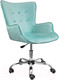 Миниатюра изображения товара Кресло офисное AksHome Bella (велюр мятный)