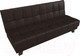 Миниатюра изображения товара Диван Лига Диванов Винсент (экокожа, коричневый)
