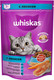 Миниатюра изображения товара Сухой корм для кошек Whiskas Вкусные подушечки с нежным паштетом с лососем (350г)