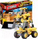 Миниатюра изображения товара Конструктор Bondibon Стройка. Экскаватор / ВВ3647