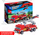 Миниатюра изображения товара Конструктор Bondibon Пожарная служба. Пожарная машина / ВВ3661