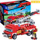 Миниатюра изображения товара Конструктор Bondibon Пожарная служба. Пожарная машина / ВВ3661