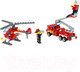 Миниатюра изображения товара Конструктор Bondibon Пожарная служба. Вертолет, машина / ВВ4050