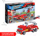 Миниатюра изображения товара Конструктор Bondibon Пожарная служба. Вертолет, машина / ВВ4050