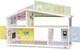 Миниатюра изображения товара Аксессуар для кукольного домика Lundby Обои для школы / LB-60501500