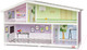 Миниатюра изображения товара Аксессуар для кукольного домика Lundby Обои для школы / LB-60501500