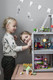 Миниатюра изображения товара Комплект аксессуаров для кукольного домика Lundby Детская с 2 кроватями / LB-60209700