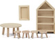 Миниатюра изображения товара Комплект аксессуаров для кукольного домика Lundby Столовая / LB-60906300