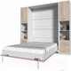 Миниатюра изображения товара Комплект мебели для спальни Интерлиния Innova V140-1 (дуб сонома/белый)