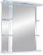 Миниатюра изображения товара Шкаф с зеркалом для ванной Misty Магнолия 55 / Э-Маг04055-01СвП