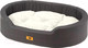 Миниатюра изображения товара Лежанка для животных Ferplast Dandy 45 F / 82941097 (с мехом, черный/белый)