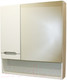 Миниатюра изображения товара Шкаф с зеркалом для ванной СанитаМебель Сизаль 14.700 (левый)