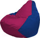 Миниатюра изображения товара Бескаркасное кресло Flagman Груша Супер Мега 4XL Г5.1-375 (фуксия/синий)