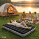 Миниатюра изображения товара Надувной матрас Intex Downy Airbed 64762 (встроенный ножной насос)