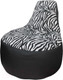 Миниатюра изображения товара Бескаркасное кресло Flagman Трон Т1.3-03 (зебра)