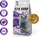 Миниатюра изображения товара Наполнитель для туалета Cat Step Compact White Lavеnder / 20313009 (5л/4.2кг)