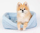 Миниатюра изображения товара Лежанка для животных Puppia Cozy Dot / OASA-AU5983-BL-FR (голубой)
