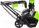 Миниатюра изображения товара Снегоуборщик аккумуляторный Greenworks GD40ST 40V / 2600007 (без АКБ и ЗУ)