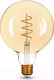 Миниатюра изображения товара Лампа Gauss Filament G125 6W 360lm 2400К Е27 Golden Flexible / 158802008