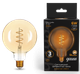 Миниатюра изображения товара Лампа Gauss Filament G125 6W 360lm 2400К Е27 Golden Flexible / 158802008