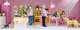 Миниатюра изображения товара Комплект аксессуаров для кукольного домика Lundby Кухонный набор с буфетом / LB-60202600