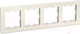 Миниатюра изображения товара Рамка для выключателей и розеток Systeme (Schneider) Electric AtlasDesign ATN343104