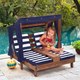Миниатюра изображения товара Шезлонг KidKraft Для двоих с тентом / 00524-KE