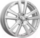 Литой диск K&K KC874 Vesta 17x6.5" 4x100мм DIA 60.1мм ET 43мм Сильвер — фото 2