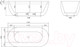 Миниатюра изображения товара Ванна акриловая BelBagno BB70-1700-800