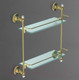 Миниатюра изображения товара Полка для ванной Art&Max Antic Crystal AM-E-2682BSJ-Do (золото)
