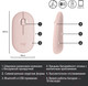 Миниатюра изображения товара Мышь Logitech Pebble M350 910-005717 / 910-005575 (розовый)