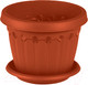 Миниатюра изображения товара Вазон Эльфпласт Флавия EP063 (15л, терракот)