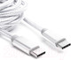 Миниатюра изображения товара Кабель Atom USB Type-C 3.1 - USB Type-C 3.1 (1м, серебристый)