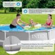Миниатюра изображения товара Каркасный бассейн Intex Prism Frame / 26702 (305x76)