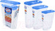 Миниатюра изображения товара Набор емкостей для хранения Эльфпласт Лайт EP228