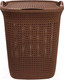 Миниатюра изображения товара Корзина для белья Эльфпласт Paola EP467 (37л, коричневый)